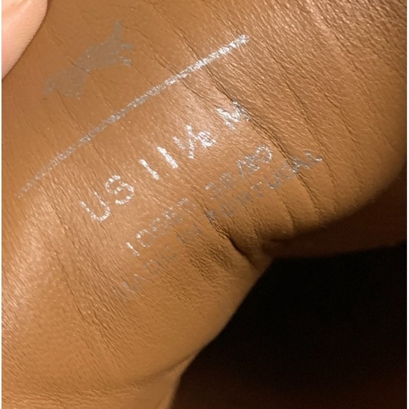 Wolf & Shepherd Crossover Longwing Dress Shoes Men's 11.5 M Honey/White Hybrid - Picture 14 of 15